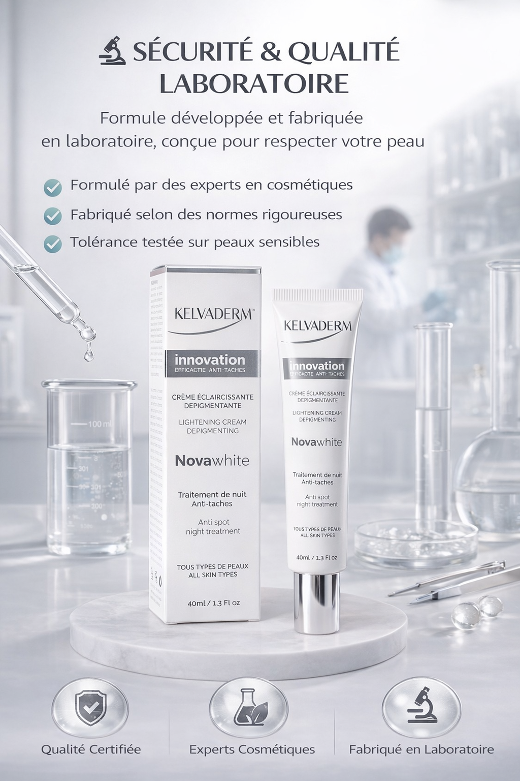 Crème antitache Kelvaderm